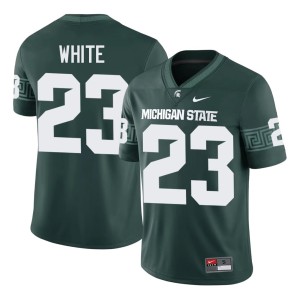 DeJae White Alumni Green Mens #23 College Football MSU Jerseys 705450-509