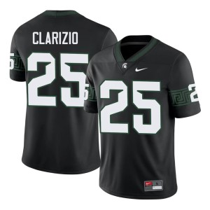 Jace Clarizio Black 2026 #25 Men Michigan State Spartans College Football Jerseys 387319-635