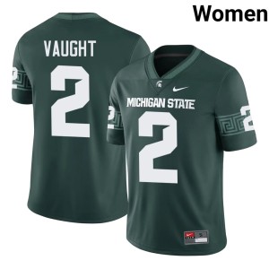 Devin Vaught High School MSU Green College Football Women #2 Jerseys 559247-874