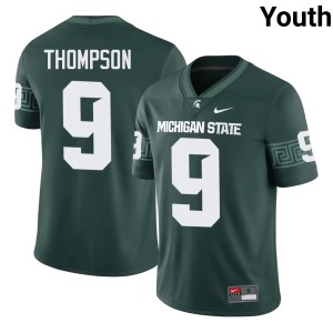 Keahnist Thompson Youth Green #9 MSU Spartans College Football 2026-27 Jersey 127474-560
